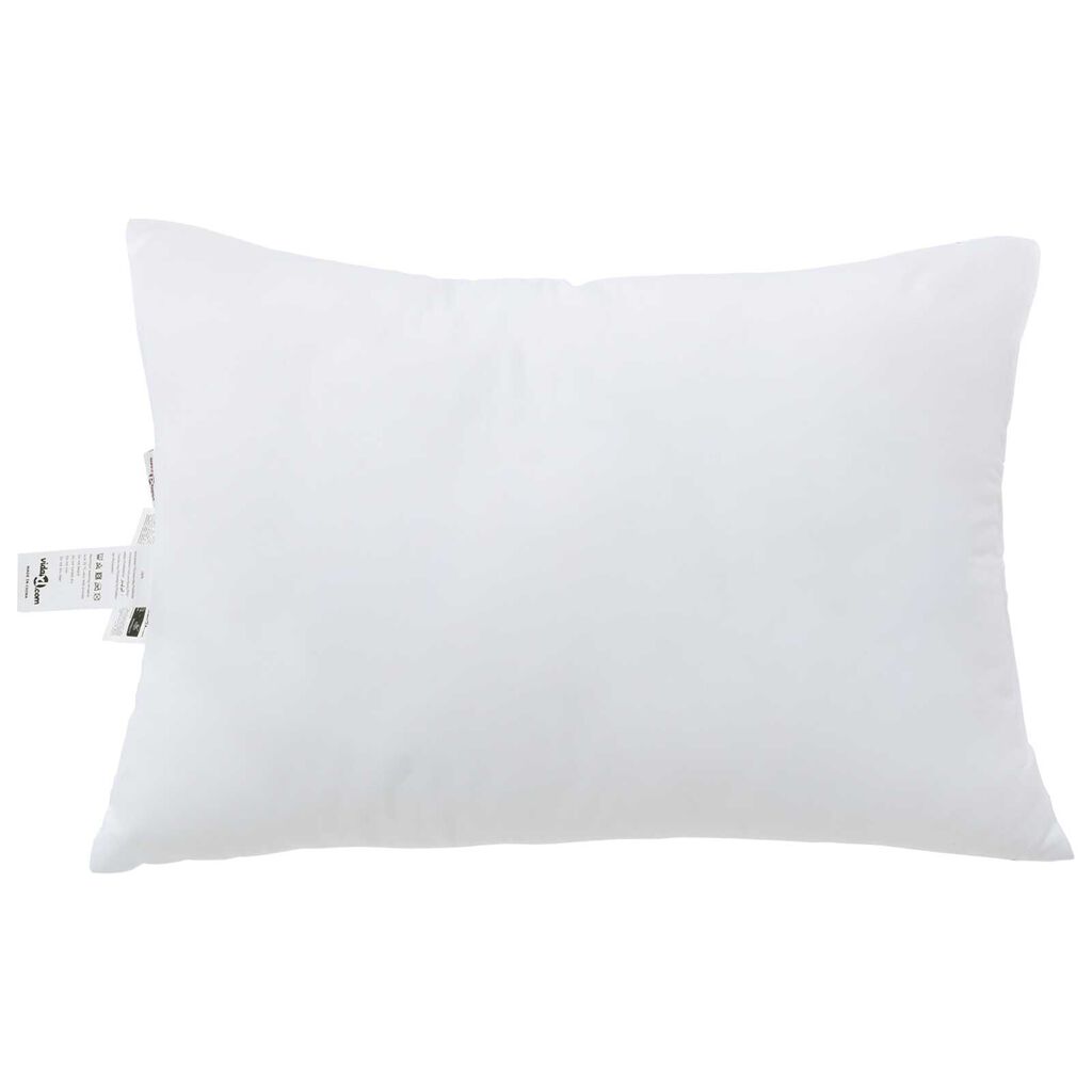 vidaXL Μαξιλάρια 2 pcs Λευκό 30 x 50 cm 85gsm 100% πολυεστέρας