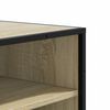 vidaXL Ντουλάπι παπουτσιών Sonoma Oak Κατασκευασμένο ξύλο και μέταλλο