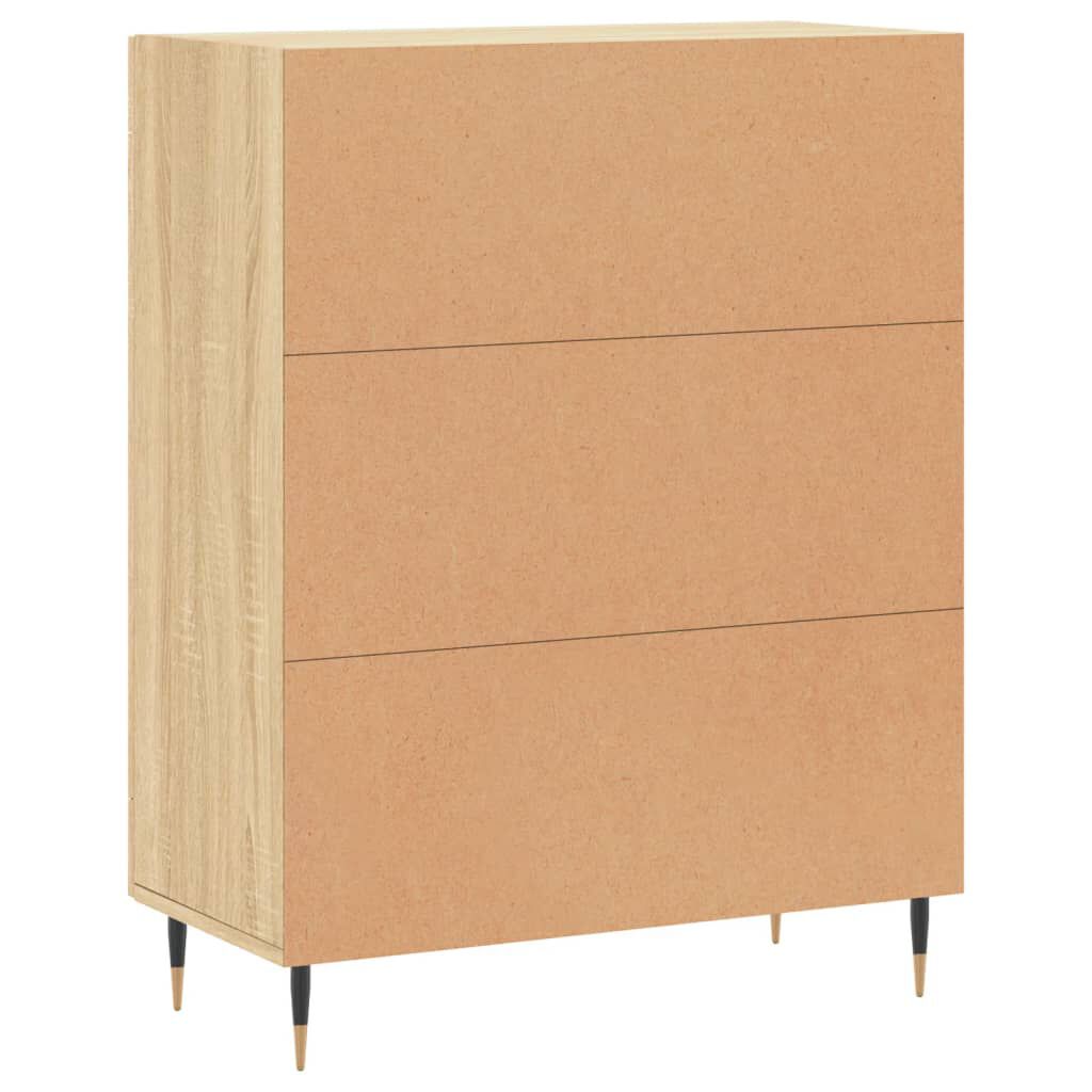 vidaXL Ντουλάπι Sonoma Δρυς 69,5 x 34 x 90 εκ. από Επεξεργασμένο Ξύλο
