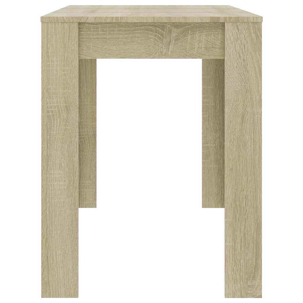 vidaXL Τραπεζαρία Sonoma Δρυς 120 x 60 x 76 εκ. από Επεξ. Ξύλο