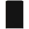 vidaXL Παπουτσοθήκη Μαύρη 130 x 35 x 54 εκ. από Επεξεργασμένο Ξύλο