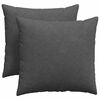 vidaXL &Mu;&alpha;&xi;&iota;&lambda;ά&rho;&iota; &Kappa;&alpha;&nu;&alpha;&pi;έ 2 pcs &Sigma;&kappa;&omicron;ύ&rho;&omicron; &Gamma;&kappa;&rho;&iota; 45 x 45 cm