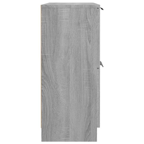 vidaXL Ντουλάπι Γκρι Sonoma 60 x 30 x 70 εκ. από Επεξεργασμένο Ξύλο