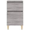 vidaXL Κομοδίνο Γκρι Sonoma 40x35x70 εκ.
