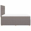 vidaXL &Kappa;&rho;&epsilon;&beta;ά&tau;&iota; Boxspring &mu;&epsilon; &Sigma;&tau;&rho;ώ&mu;&alpha; Taupe 140x200 &epsilon;&kappa;. &Upsilon;&phi;&alpha;&sigma;&mu;ά&tau;&iota;&nu;&omicron;