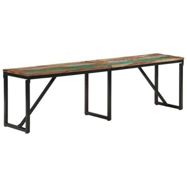 vidaXL Πάγκος 160 x 35 x 46 εκ. από Μασίφ Ανακυκλωμένο Ξύλο