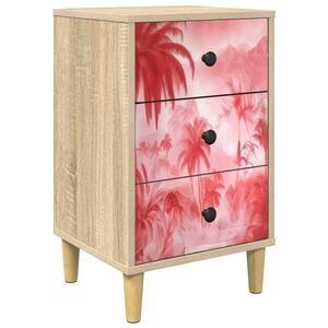 vidaXL &Kappa;&omicron;&mu;&omicron;&delta;ί&nu;&omicron; AACHEN Sonoma &Delta;&rho;&upsilon;&sigmaf; 36 x 33 x 60 &epsilon;&kappa; &Epsilon;&pi;&epsilon;&xi;&epsilon;&rho;&gamma;&alpha;&sigma;&mu;έ&nu;&omicron; &Xi;ύ&lambda;&omicron;