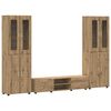 vidaXL &Sigma;&epsilon;&tau; &epsilon;&pi;ί&pi;&lambda;&omicron;&upsilon; &tau;&eta;&lambda;&epsilon;ό&rho;&alpha;&sigma;&eta;&sigmaf; FLORIN 3 pcs Artisan Oak