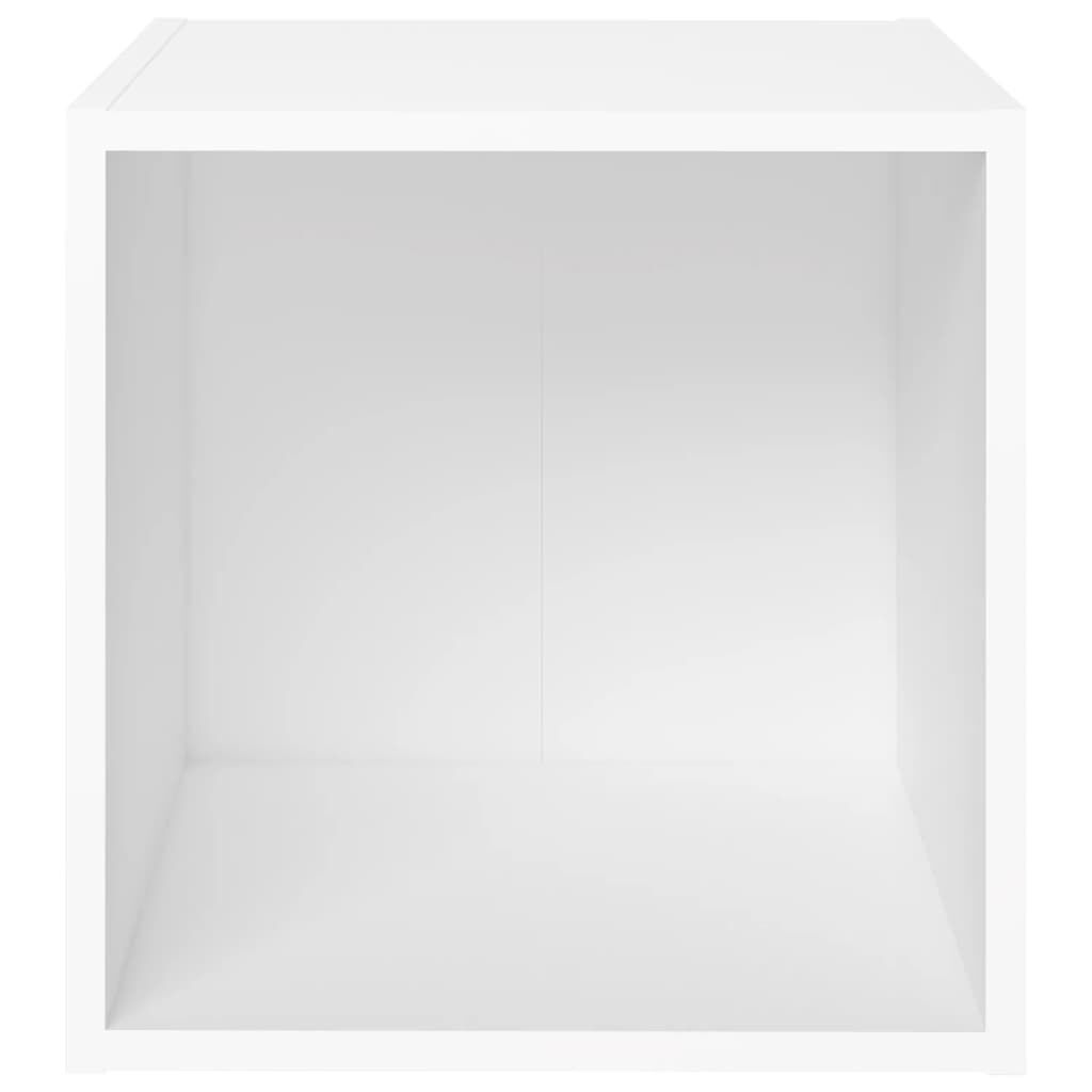 vidaXL Έπιπλο Τηλεόρασης Λευκό 37 x 35 x 37 εκ. από Μοριοσανίδα