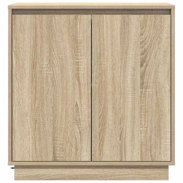 vidaXL Κομοδίνο Δρύς Sonoma 71 x 34.5 x 75 εκ. Επεξεργασμένο ξύλο