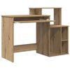 vidaXL Γραφείο Artisan Oak 120,5 x 44 x 88,5 εκ Επεξεργασμένο ξύλο