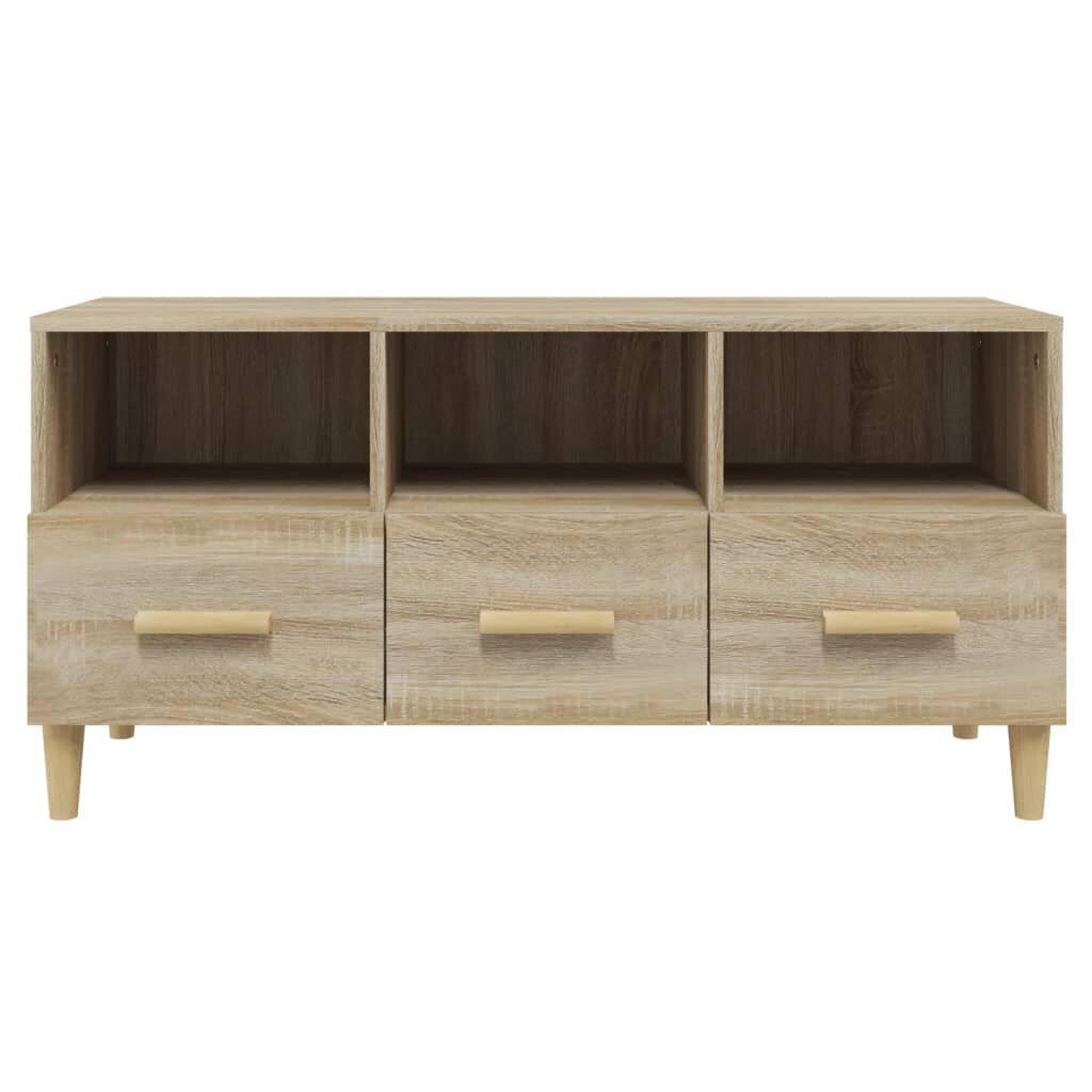 vidaXL Έπιπλο Τηλεόρασης Sonoma Δρυς 102 x 36 x 50 εκ. Επεξεργ. Ξύλο