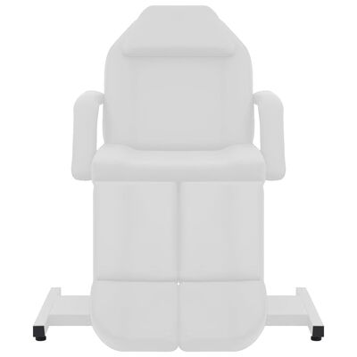 vidaXL Καρέκλα Αισθητικής Λευκή 180 x 62 x 78 εκ. από Συνθετικό Δέρμα