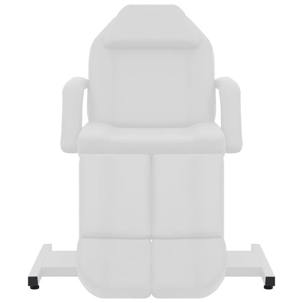 vidaXL Καρέκλα Αισθητικής Λευκή 180 x 62 x 78 εκ. από Συνθετικό Δέρμα