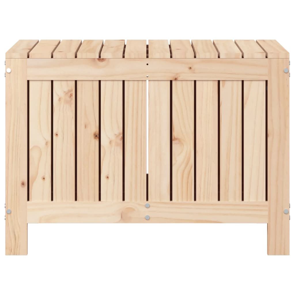 vidaXL Μπαούλο Αποθήκευσης Κήπου 76 x 42,5 x 54 εκ. Μασίφ Ξύλο Πεύκου