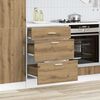 vidaXL ντουλάπι βάσης κουζίνας Lyon Δρυς τεχνίτης κατασκευασμένο ξύλο