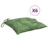 vidaXL &Mu;&alpha;&xi;&iota;&lambda;ά&rho;&iota;&alpha; &Kappa;&alpha;&rho;έ&kappa;&lambda;&alpha;&sigmaf; 6 &tau;&epsilon;&mu;. &Sigma;&chi;έ&delta;&iota;&omicron; &Phi;ύ&lambda;&lambda;&omega;&nu; 50x50x7 &epsilon;&kappa;. &Upsilon;&phi;&alpha;&sigma;&mu;ά&tau;&iota;&nu;&alpha;