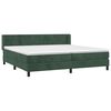 vidaXL &Kappa;&rho;&epsilon;&beta;ά&tau;&iota; Boxspring &mu;&epsilon; &Sigma;&tau;&rho;ώ&mu;&alpha; &Sigma;&kappa;&omicron;ύ&rho;&omicron; &Pi;&rho;ά&sigma;&iota;&nu;&omicron; 200x200&epsilon;&kappa;. &Beta;&epsilon;&lambda;&omicron;ύ&delta;&iota;&nu;&omicron;