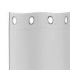 vidaXL Κουρτίνες με κουρτίνες 2 pcs Ανοιχτό Γκρι 140x140cm Πολυεστέρας