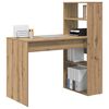 vidaXL Γραφείο Artisan Oak 113 x 54 x 120 εκ. Επεξεργασμένο ξύλο