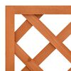 vidaXL Γλάστρα Κήπου με Καφασωτό Πορτοκαλί 50x25x90 εκ. Ξύλο Ελάτης