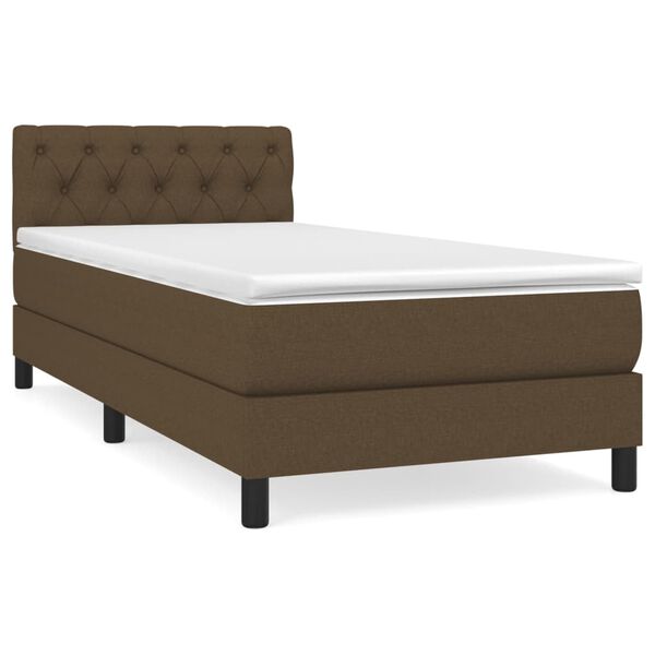 vidaXL &Kappa;&rho;&epsilon;&beta;ά&tau;&iota; Boxspring &mu;&epsilon; &Sigma;&tau;&rho;ώ&mu;&alpha; &Sigma;&kappa;&omicron;ύ&rho;&omicron; &Kappa;&alpha;&phi;έ 80x200 &epsilon;&kappa;. &Upsilon;&phi;&alpha;&sigma;&mu;ά&tau;&iota;&nu;&omicron;
