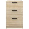 vidaXL Κομοδίνο Sonoma Δρυς 40 x 36 x 65 εκ.