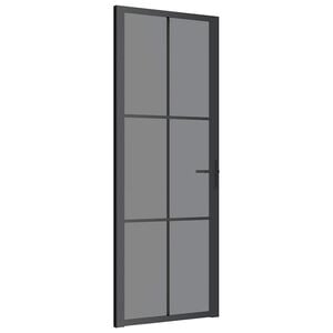 vidaXL &Epsilon;&sigma;&omega;&tau;&epsilon;&rho;&iota;&kappa;ή &Pi;ό&rho;&tau;&alpha; 76x201,5 &epsilon;&kappa;. &Mu;&alpha;ύ&rho;&eta; ESG &Gamma;&upsilon;&alpha;&lambda;ί &kappa;&alpha;&iota; &Alpha;&lambda;&omicron;&upsilon;&mu;ί&nu;&iota;&omicron;