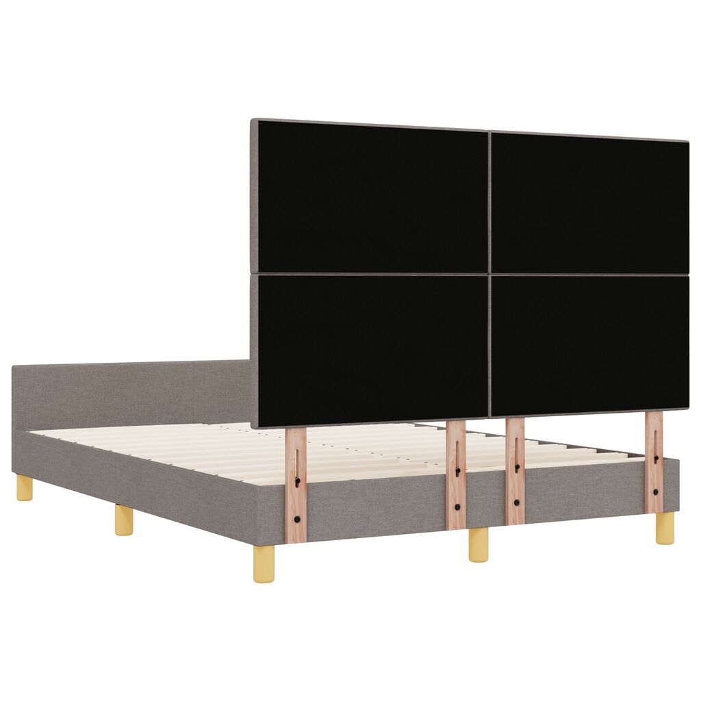 vidaXL Κρεβάτι - Ταμπά - 160x200 εκ. Υλικό