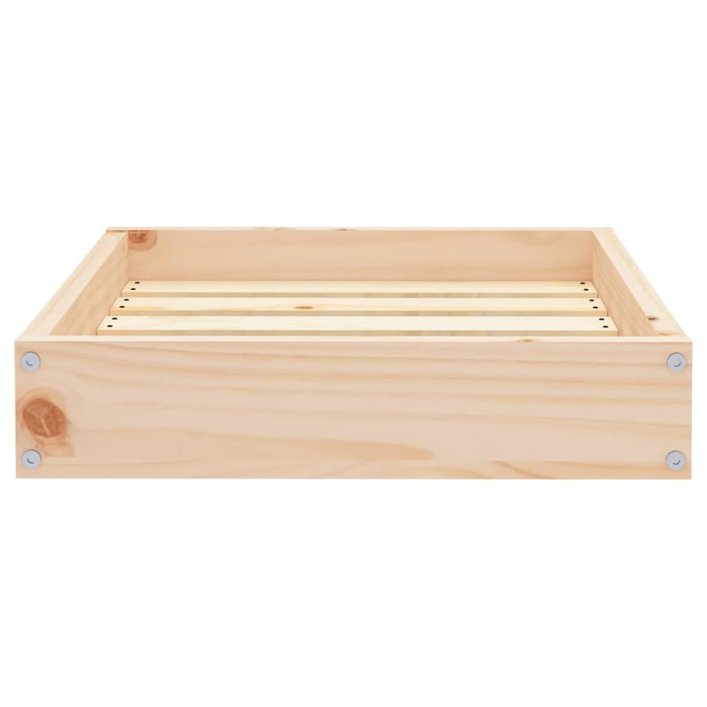 vidaXL Κρεβάτι Σκύλου 51,5 x 44 x 9 εκ. από Μασίφ Ξύλο Πεύκου