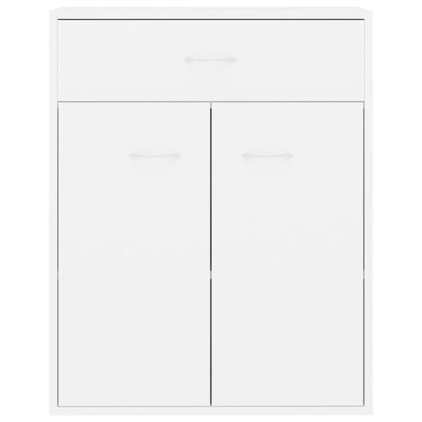 vidaXL Ντουλάπι Λευκό 60 x 30 x 75 εκ. από Επεξεργασμένο Ξύλο