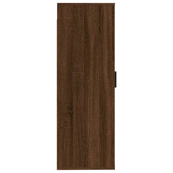 vidaXL Έπιπλο Τηλεόρασης Επιτοίχιο Καφέ Δρυς 40x34,5x100 εκ.