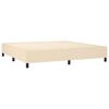vidaXL &Kappa;&rho;&epsilon;&beta;ά&tau;&iota; Boxspring &mu;&epsilon; &Sigma;&tau;&rho;ώ&mu;&alpha; &Kappa;&rho;&epsilon;&mu; 200x200 &epsilon;&kappa;. &Upsilon;&phi;&alpha;&sigma;&mu;ά&tau;&iota;&nu;&omicron;