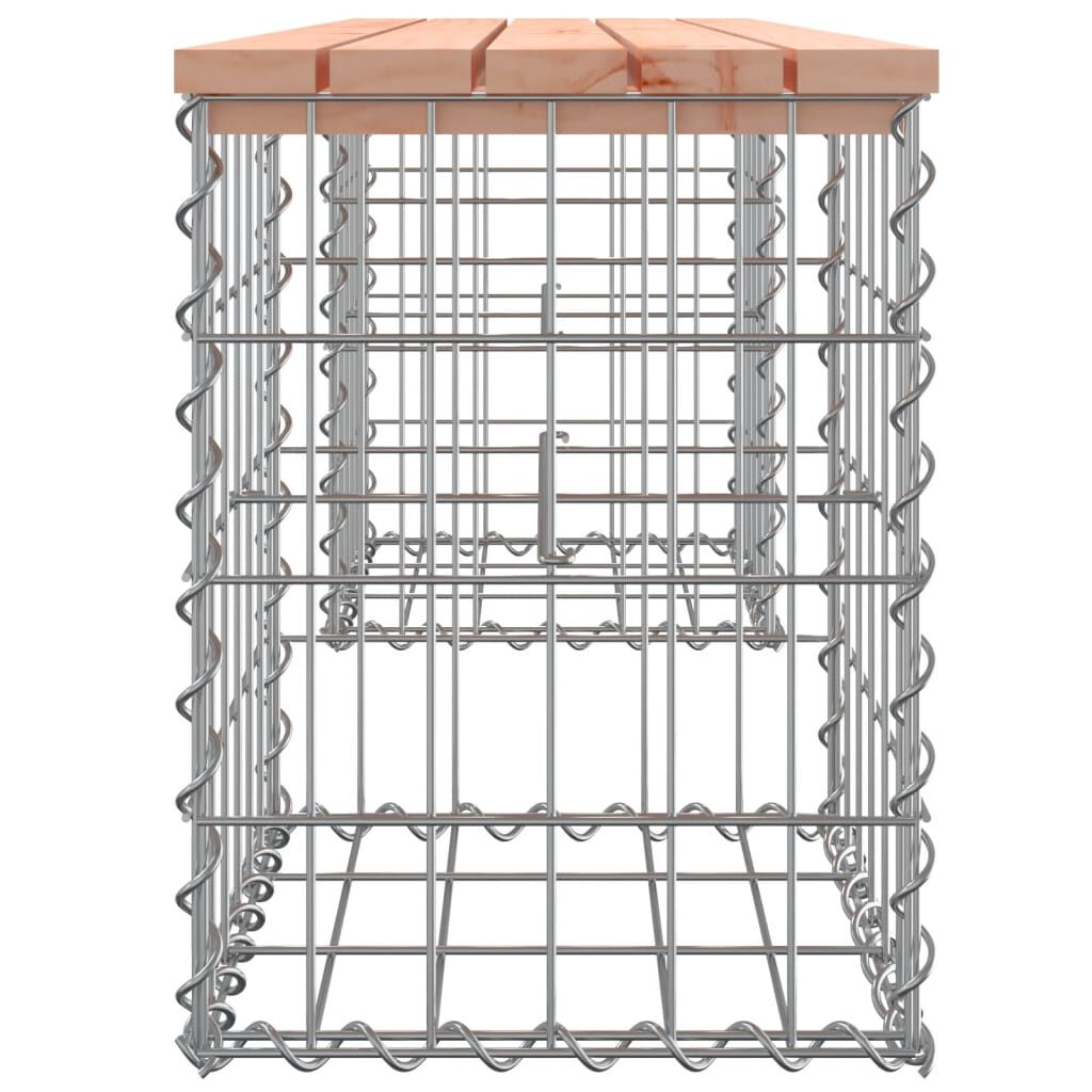 vidaXL Πάγκος Κήπου Συρματοκιβώτιο 103x31x42 εκ. Μασίφ Ψευδοτσούγκα
