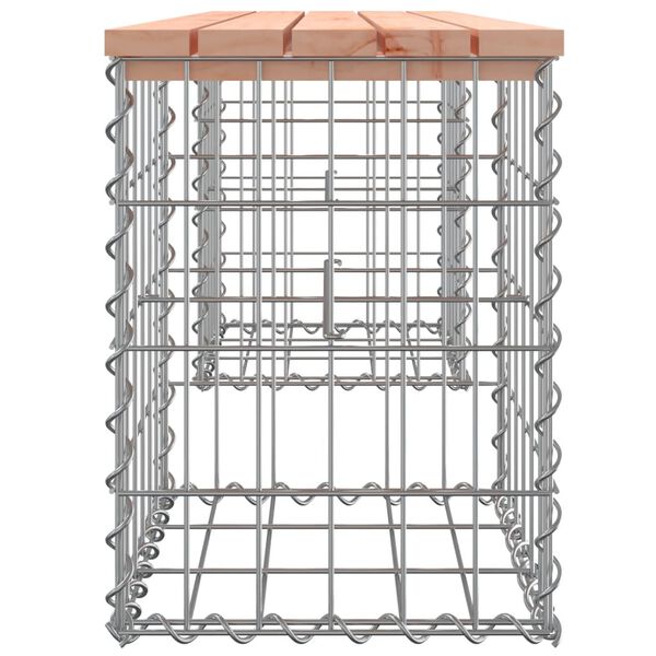 vidaXL Πάγκος Κήπου Συρματοκιβώτιο 103x31x42 εκ. Μασίφ Ψευδοτσούγκα