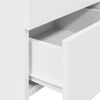 vidaXL Κομοδίνα 2 τεμ. με 2 Συρτάρια Λευκά 40x36,5x62 εκ.