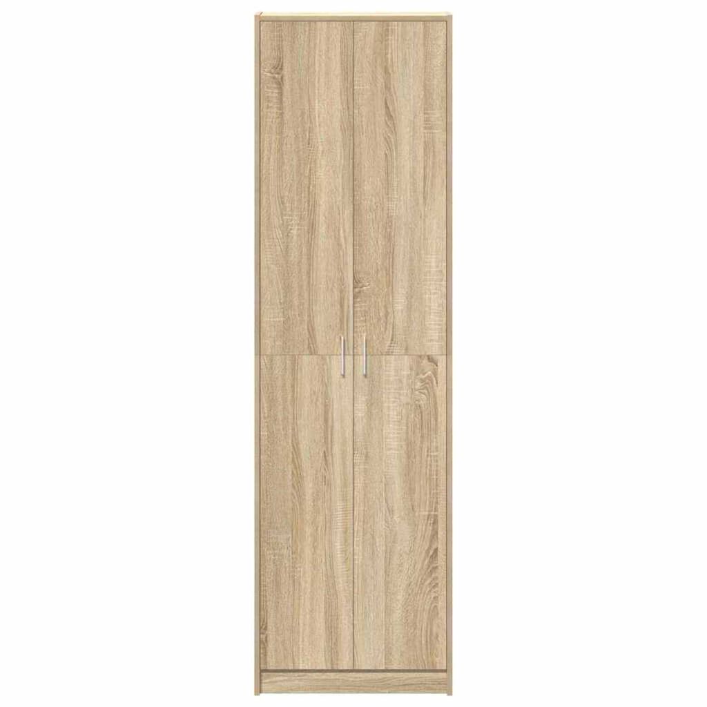 vidaXL Ντουλάπι Sonoma Δρυς 55 x 25 x 189 εκ. Επεξεργασμένο ξύλο