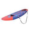 vidaXL Σανίδα Surf Μπλε/Κόκκινη 170 εκ.