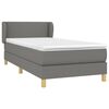 vidaXL &Kappa;&rho;&epsilon;&beta;ά&tau;&iota; Boxspring &mu;&epsilon; &Sigma;&tau;&rho;ώ&mu;&alpha; &Sigma;&kappa;&omicron;ύ&rho;&omicron; &Gamma;&kappa;&rho;&iota; 90x190 &epsilon;&kappa;. &Upsilon;&phi;&alpha;&sigma;&mu;ά&tau;&iota;&nu;&omicron;