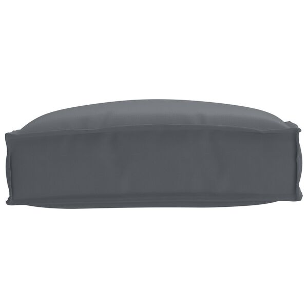 vidaXL Μαξιλάρι παλέτας για κάθισμα Ανθρακί 50 x 50 x 12 cm