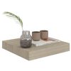 vidaXL Ράφι Τοίχου Χρώμα Δρυός 23x23,5x3,8 εκ. MDF