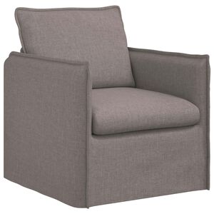 vidaXL &Kappa;&alpha;&nu;&alpha;&pi;έ&sigmaf; Taupe 75 x 82 x 85 &epsilon;&kappa; ύ&phi;&alpha;&sigma;&mu;&alpha;