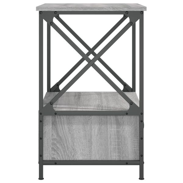 vidaXL Κομοδίνο Γκρι Sonoma 50 x 41 x 65 εκ. από Επεξεργασμένο Ξύλο