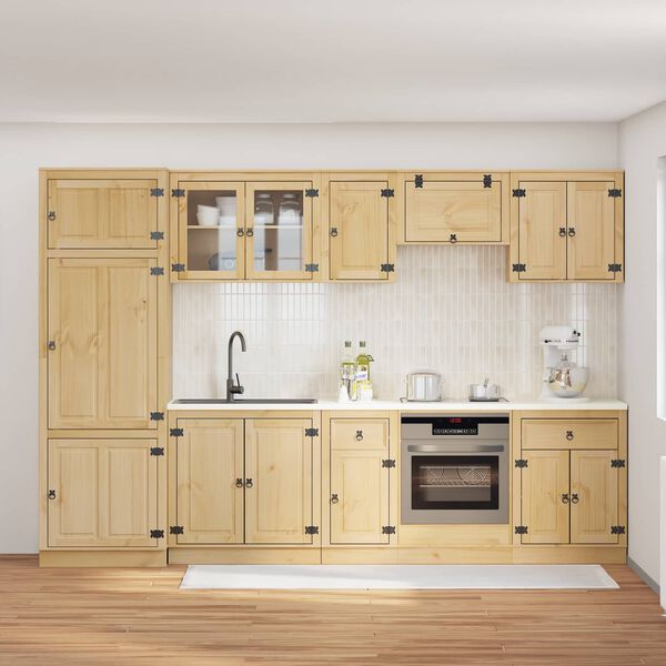 vidaXL &Nu;&tau;&omicron;&upsilon;&lambda;&alpha;&pi;&iota;&omicron;ύ &mu;&epsilon; &sigma;&upsilon;&rho;&tau;ά&rho;&iota; &mu;&epsilon; &rho;ά&phi;&iota; 9 pcs &Mu;έ&lambda;&iota; &Sigma;&tau;&epsilon;&rho;&epsilon;ά &xi;&upsilon;&lambda;&epsilon;ί&alpha; &pi;&epsilon;ύ&kappa;&omicron;&upsilon;