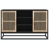 vidaXL Μπουφές Μαύρος 105 x 30 x 65 εκ. από Επεξεργασμένο Ξύλο