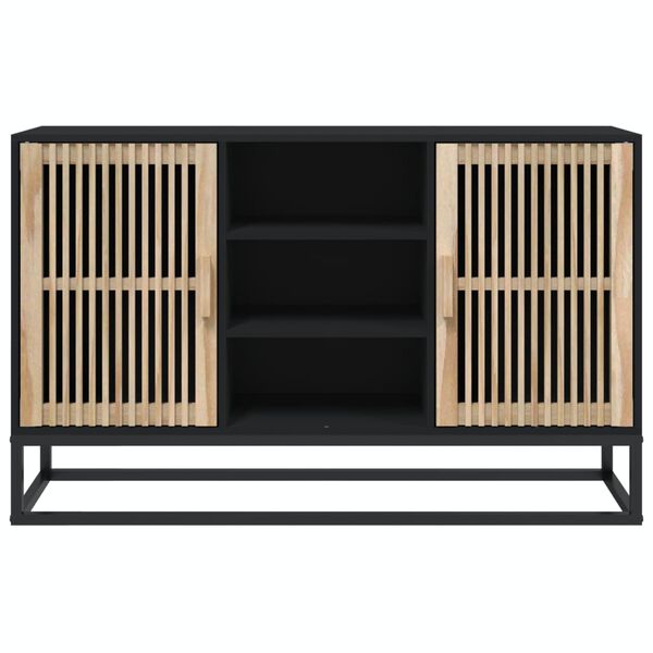 vidaXL Μπουφές Μαύρος 105 x 30 x 65 εκ. από Επεξεργασμένο Ξύλο