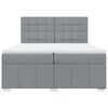 vidaXL &Kappa;&rho;&epsilon;&beta;ά&tau;&iota; Boxspring &mu;&epsilon; &Sigma;&tau;&rho;ώ&mu;&alpha; &Alpha;&nu;&omicron;&iota;&chi;&tau;ό &Gamma;&kappa;&rho;&iota; 200x200 &epsilon;&kappa;. &Upsilon;&phi;&alpha;&sigma;&mu;ά&tau;&iota;&nu;&omicron;