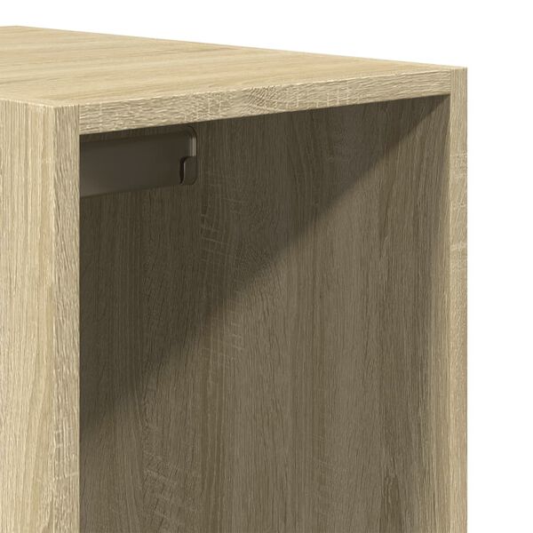 vidaXL Ντουλάπα Sonoma Δρυς 30x50x200 εκ. από Επεξεργασμένο Ξύλο