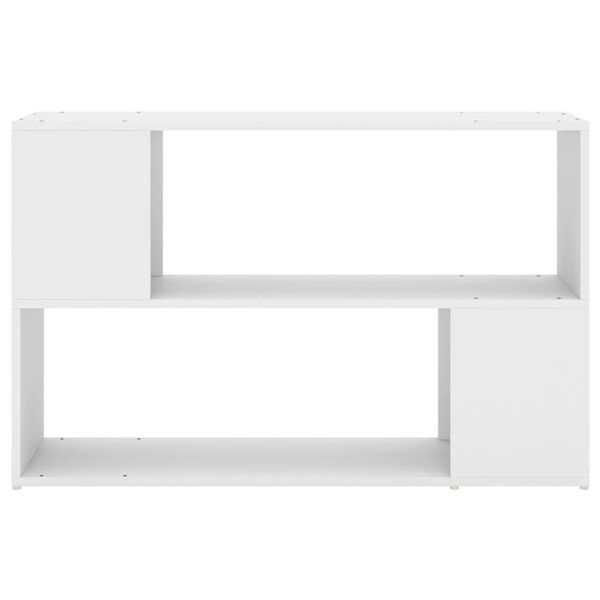 vidaXL Βιβλιοθήκη Λευκή 100 x 24 x 63 εκ. από Επεξεργασμένο Ξύλο