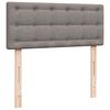 vidaXL &Kappa;&rho;&epsilon;&beta;ά&tau;&iota; Boxspring &mu;&epsilon; &Sigma;&tau;&rho;ώ&mu;&alpha; Taupe 120x200 &epsilon;&kappa;. &Upsilon;&phi;&alpha;&sigma;&mu;ά&tau;&iota;&nu;&omicron;